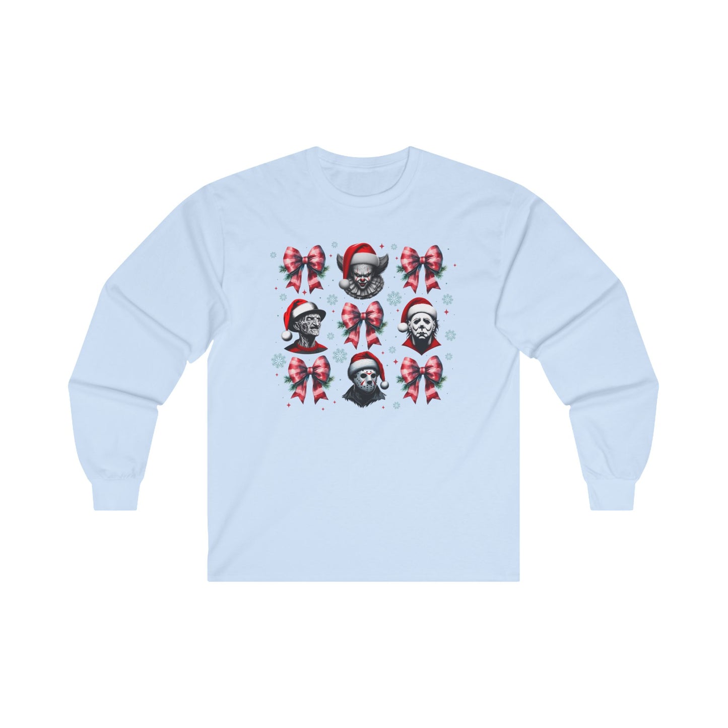 Christmas Horror Movie unisex Long Sleeve Tee