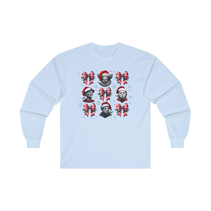 Christmas Horror Movie unisex Long Sleeve Tee