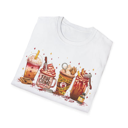 Coffee Lover True Crime Junkie T-Shirt