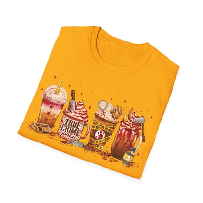 Coffee Lover True Crime Junkie T-Shirt