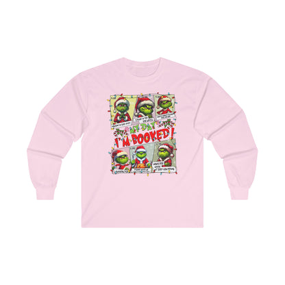 unisex Grinch Daily Schedule Long Sleeve Tee