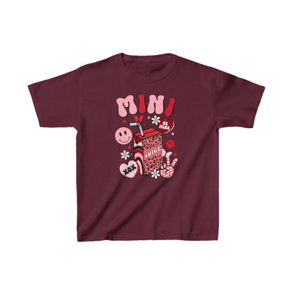 Kids mama and mini valentines day Heavy Cotton t shirt