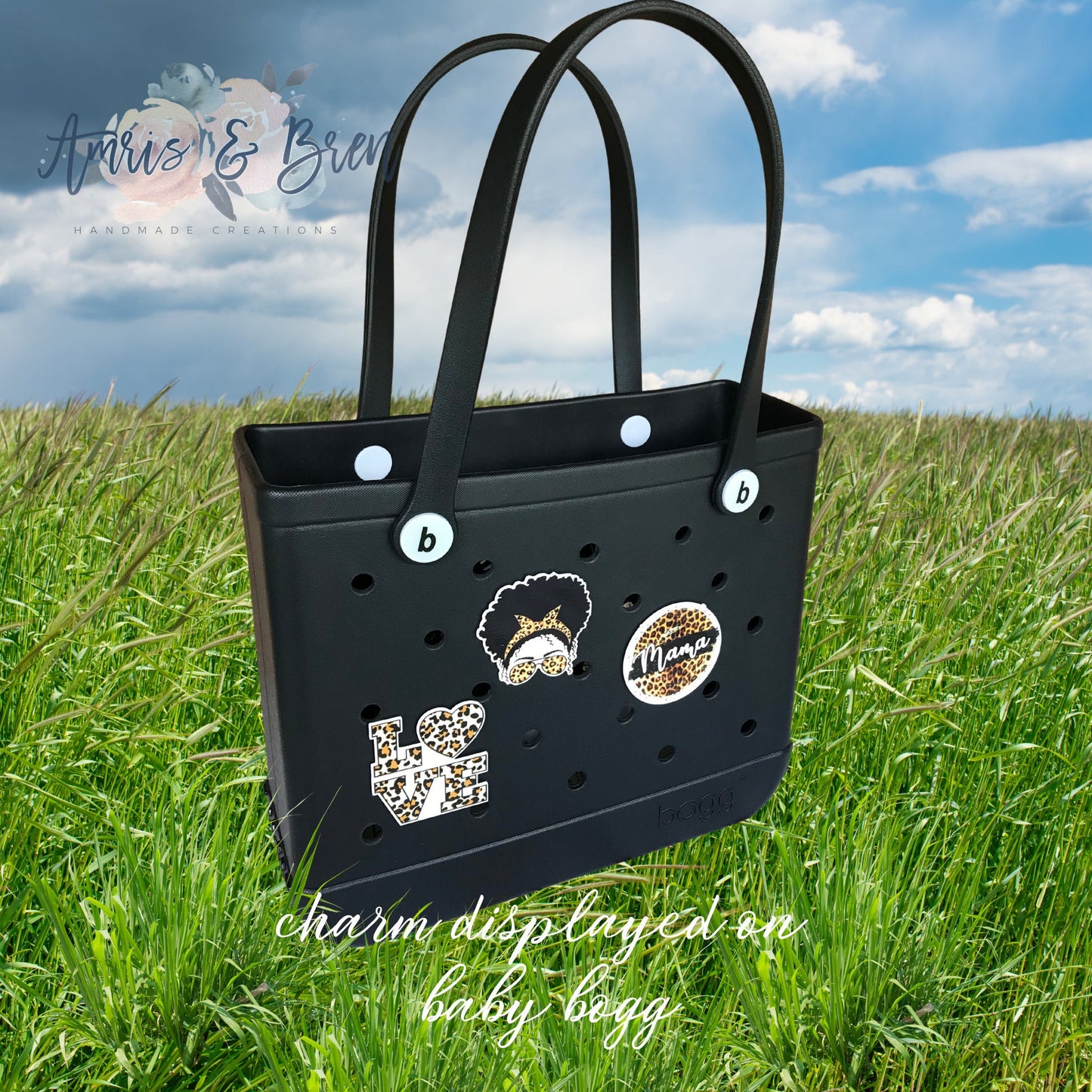 LEOPARD PRINT bogg compatible purse charms, cute charms for bogg bags, charms that fit in baby bogg and original bogg bags